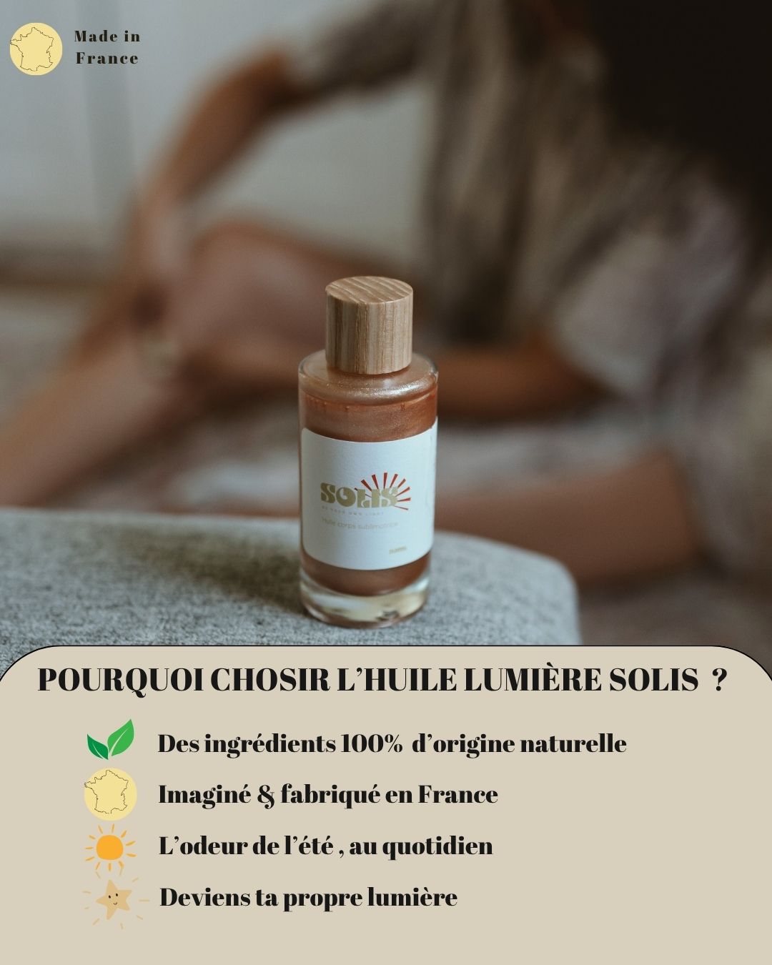 L'huile lumière 50 ml - Solis
