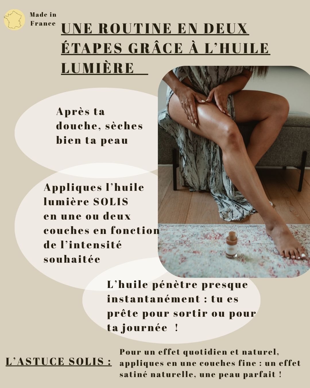 L'huile lumière 50 ml - Solis